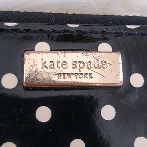 Kate Spade Wallet poke a dot black White - Picture 4 of 8